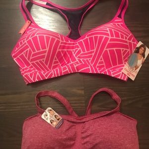 2 brand new sports bras